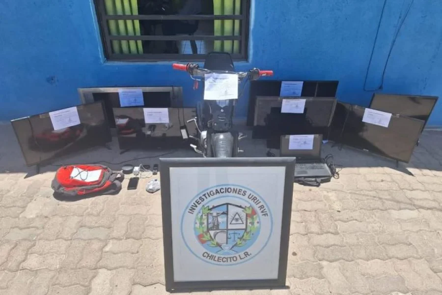  Chilecito: pareja detenida por cuantioso robo