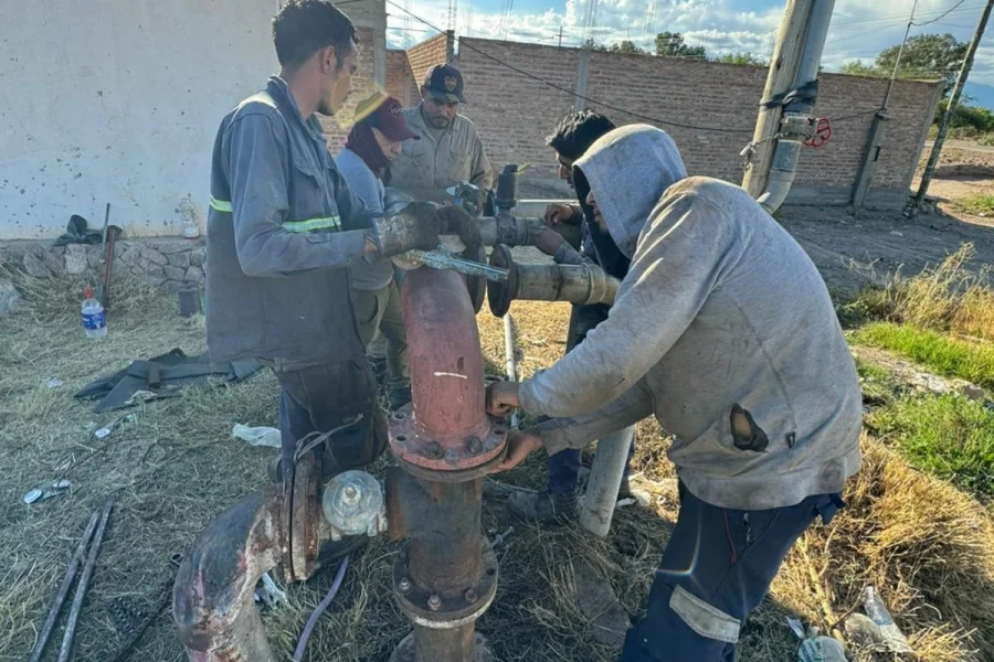  Nonogasta: realizan limpieza en sistemas de filtración de agua