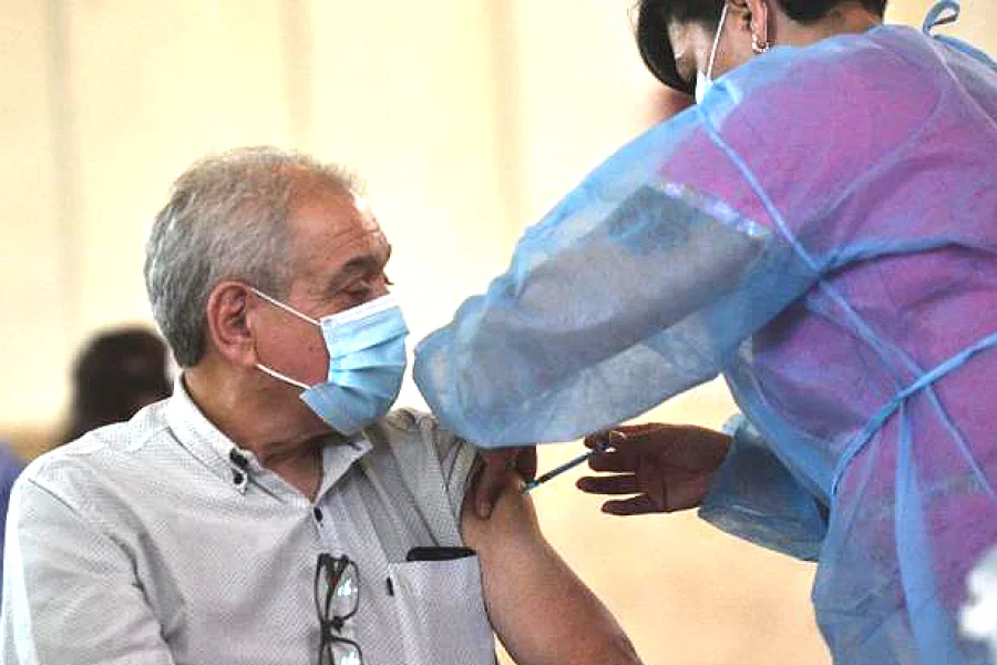   Operativo de vacunación en Desarrollo Social