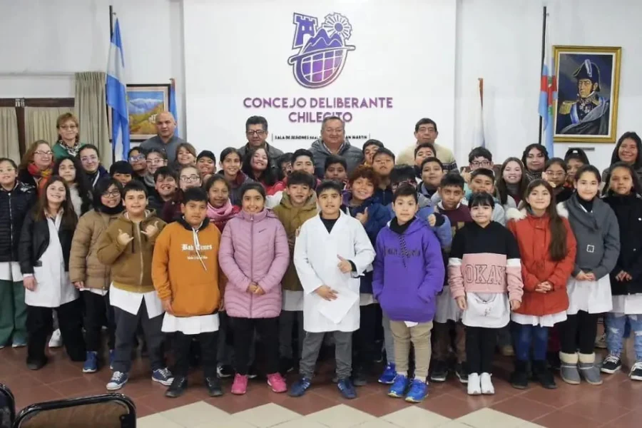  Alumnos de la Escuela Nicolás Dávila visitaron el Concejo Deliberante