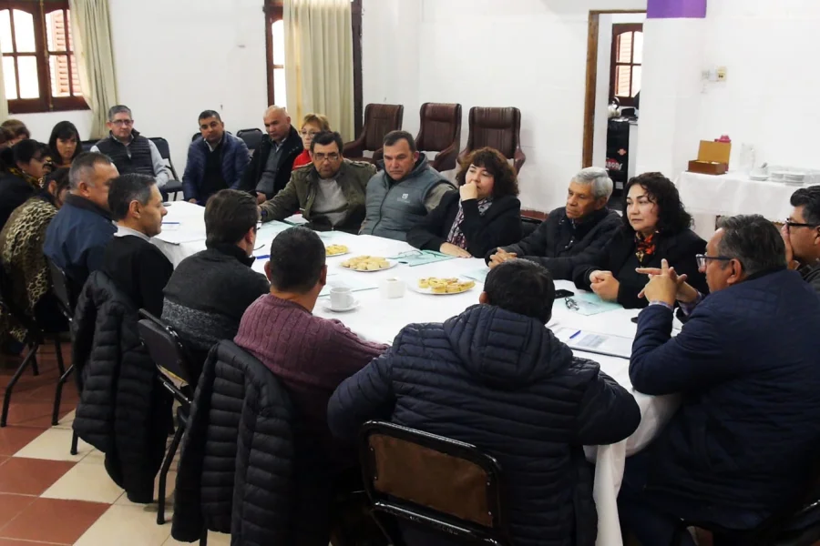   Viceintendente se reunió con los Directores de Áreas del Concejo