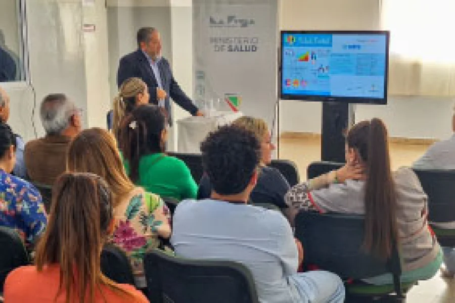  Hospital: dieron charla sobre manejo de psicofármacos