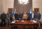 Quintela recibió a la Cámara de la Construcción para analizar alternativas de reactivación del sector