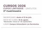 La UNdeC abrió las inscripciones para los cursos gratuitos del Centro Universitario de Oficios