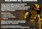 Bomberos trabajan para controlar un incendio forestal en la zona de Guanchín