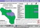 Emiten alerta preventivo por vientos, humo y niebla