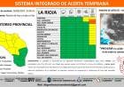 Emiten alerta preventiva por vientos y viento zonda