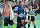 Tres campeones para la Escuela de Combate Los Tigres de Chilecito