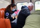 Personal de salud asistió un nacimiento durante una derivación 