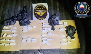 Secuestran más de medio kilo de cocaína en un operativo vehicular sobre Ruta 40