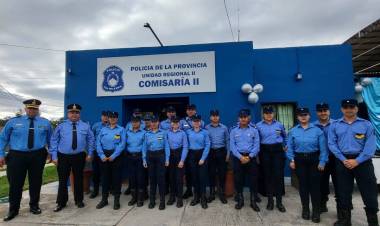 La Comisaría Segunda celebró sus 15 años de servicio con un emotivo acto institucional
