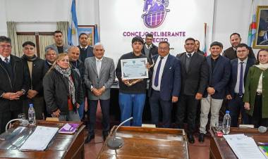 El Concejo Deliberante aprobó proyectos sobre obras públicas, ambiente y reconocimientos institucionales