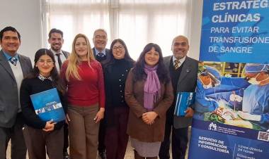 El Hospital Eleazar Herrera Motta realizó una charla sobre alternativas a la transfusión de sangre