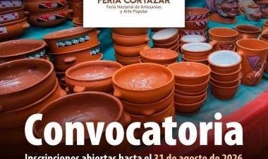 Abrieron la convocatoria para la 60° Feria Nacional de Artesanías y Arte Popular “Augusto Raúl Cortazar”