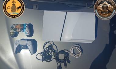 Recuperaron una PlayStation 5 vinculada a una denuncia por hurto en Vichigasta