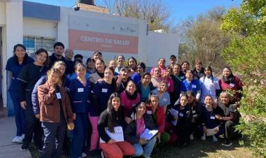 Estudiantes de Enfermería de la UNdeC finalizaron sus prácticas en territorio en Malligasta