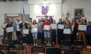 El Concejo Deliberante de Chilecito declaró Personas Destacados a referentes del Motocross local