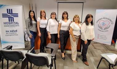 El Hospital Eleazar Herrera Motta participó de la primera Jornada de Especialidades Pediátricas en Chilecito