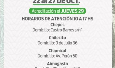 Este jueves comienza un nuevo operativo de rescate anticipado de Chachos en Capital y el interior