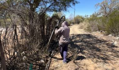 La Provincia amplió la red de agua potable en Santa Florentina con 1700 metros de cañería y diez conexiones domiciliarias