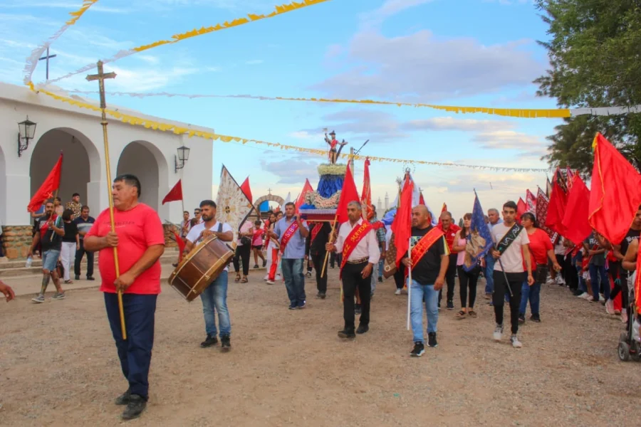 Sañogasta celebró a su patrono San Sebastián