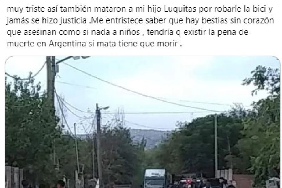 Crimen en Vichigasta: Una madre recordó el crimen de su hijo y lo comparó con el caso de Emir