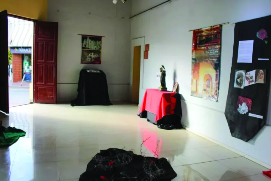 Realizan la muestra “Santa Rita, Patrona Celestial”
