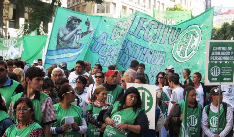 ATE marchará desde Chilecito hacia la Capital provincial para presentar reclamos al Gobierno