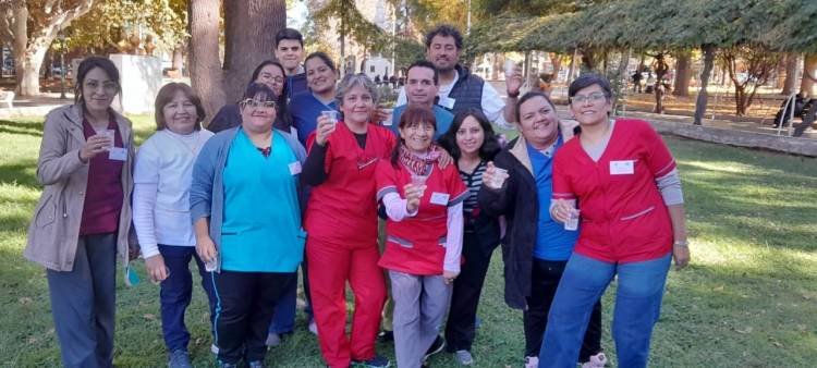 Zona Sanitaria III celebró el día internacional de la enfermería con una jornada en Plaza Principal