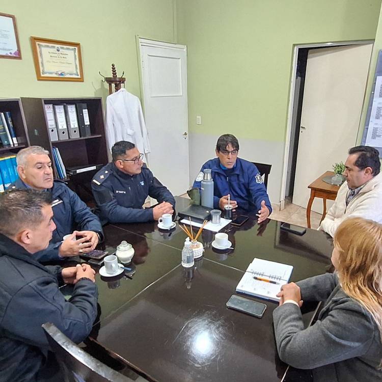 Trabajo articulado entre Salud y Seguridad para optimizar la atención en Chilecito