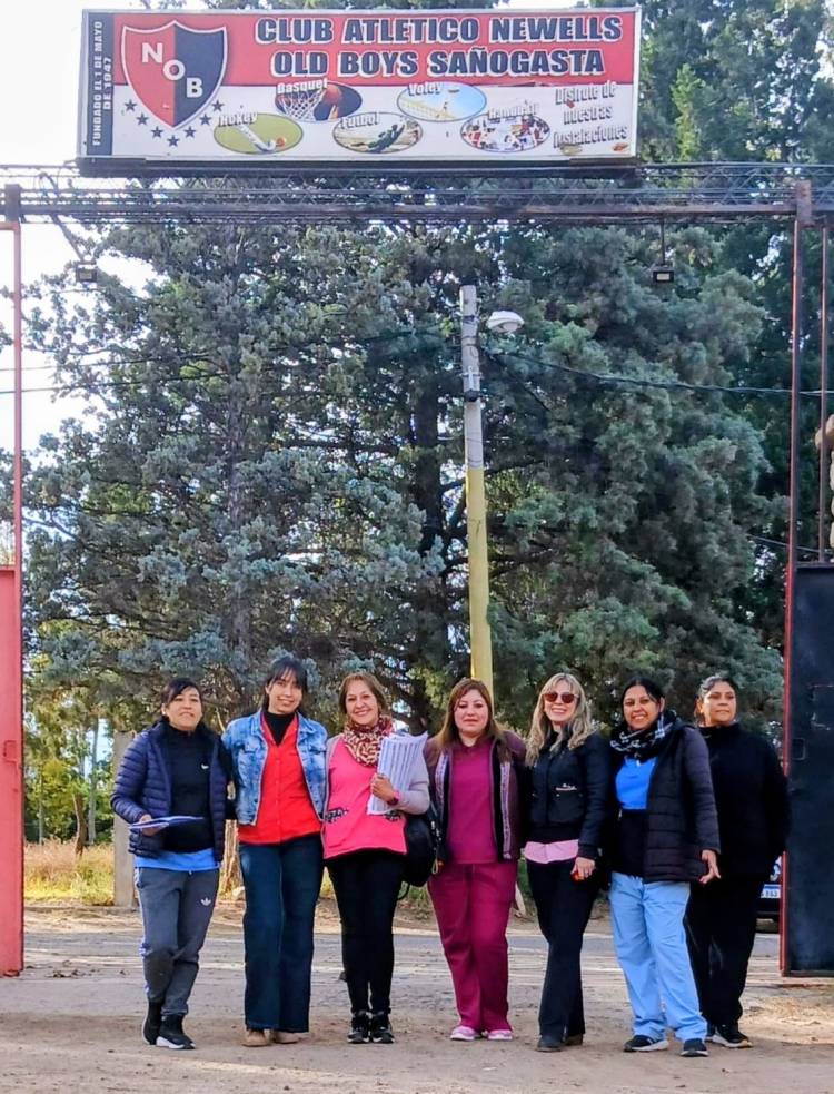 El Hospital Seccional Sañogasta realizó controles integrales a jugadores de divisiones inferiores