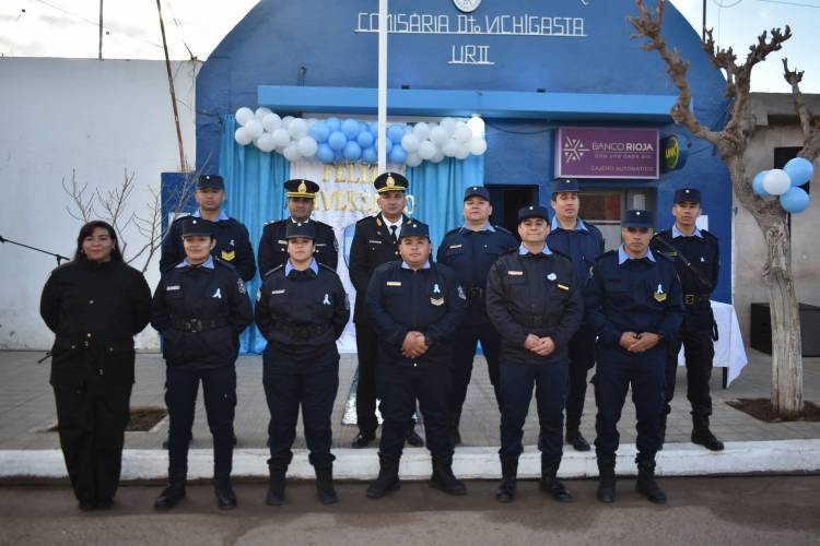 La Comisaría de Vichigasta celebró su 32° aniversario al servicio de la comunidad