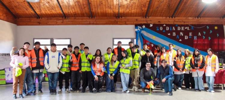 Estudiantes de Nonogasta participaron en una jornada de seguridad vial