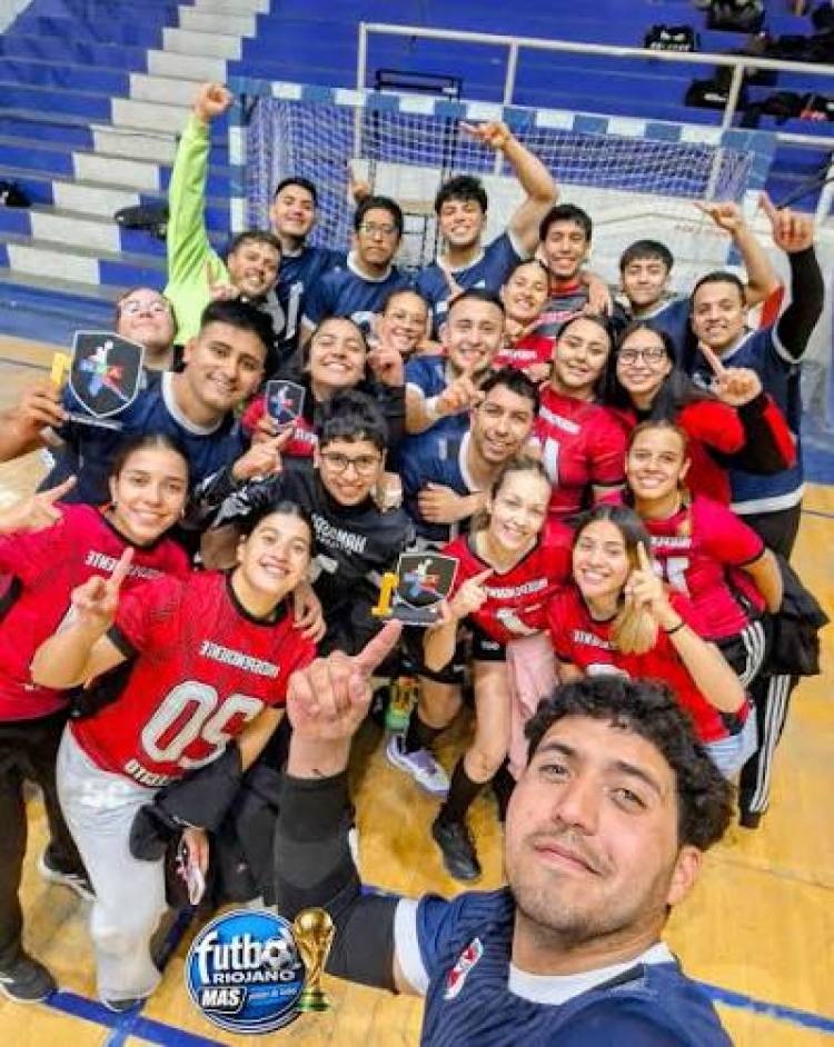 CAI Handball de Chilecito se consagró campeón provincial en las ramas masculina y femenina
