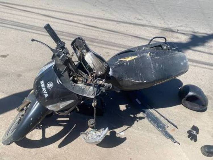 Un motociclista fue detenido tras protagonizar un siniestro vial y dar positivo en el test de alcoholemia