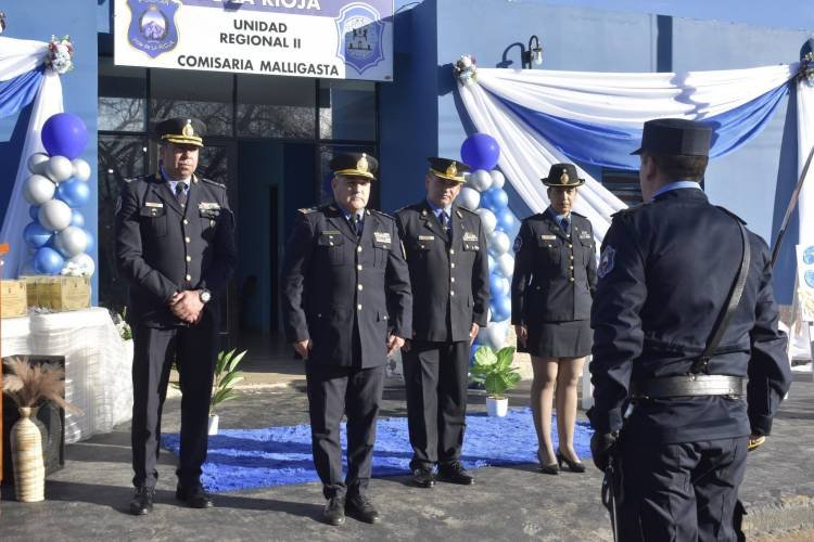 La Comisaría Distrito Malligasta celebró su 32° aniversario con un emotivo acto protocolar