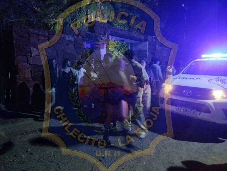 Interrumpieron un evento bailable sin habilitación en Anguinán