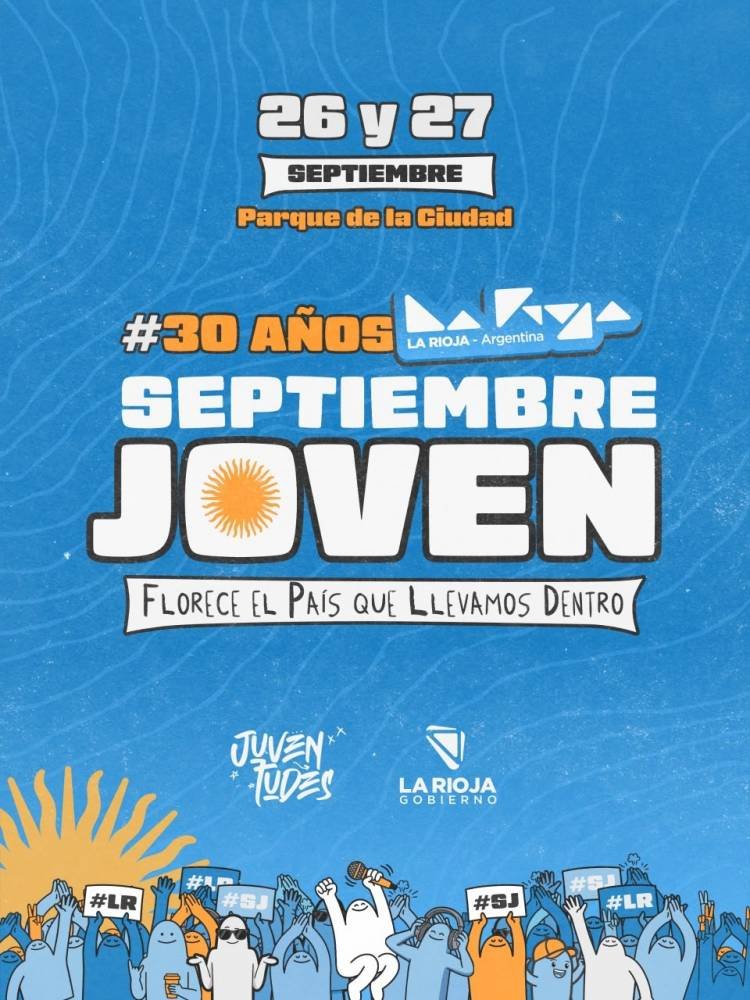 Septiembre Joven celebra 30 años y vuelve a convocar a las juventudes de toda La Rioja