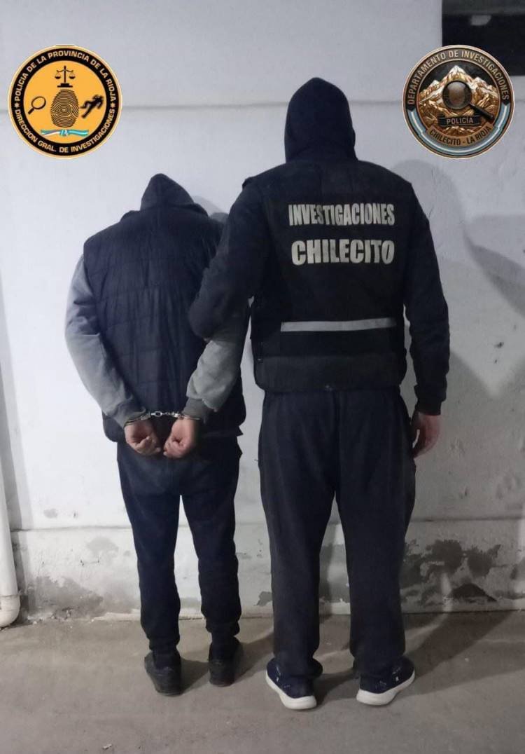 Allanamiento y detención en Nonogasta por una causa vinculada a un supuesto delito contra la propiedad