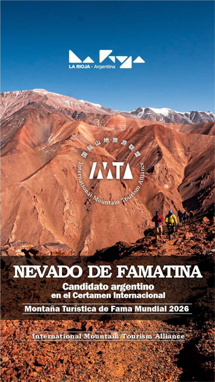 El Nevado de Famatina representará a la Argentina en un certamen internacional de turismo de montaña