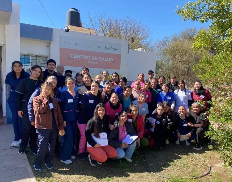 Estudiantes de Enfermería de la UNdeC finalizaron sus prácticas en territorio en Malligasta