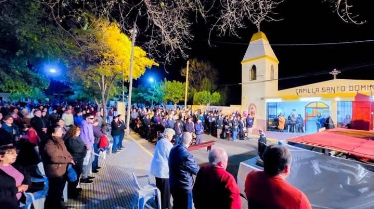 Conmemoraron en Chilecito el 20º aniversario de la aparición de la Virgen del Campanario