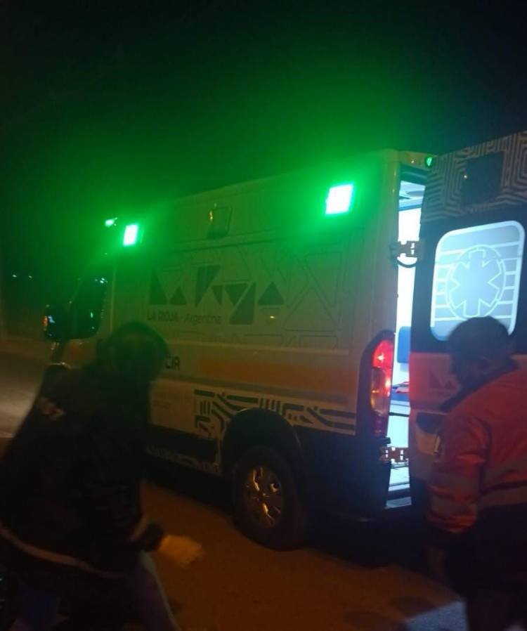 Un motociclista de 18 años resultó herido tras un siniestro vial en avenida Circunvalación